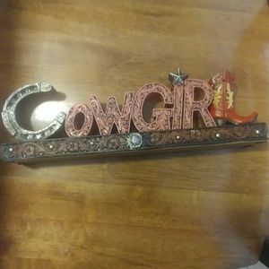 SOLD******Cowgirl Decor